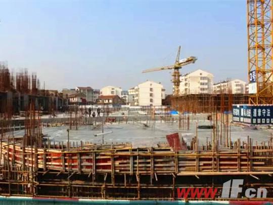 嘉会城1月工程进度播报 已施工至地上二层-连云港房产网