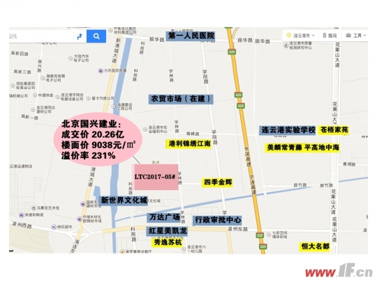 新区地价再涨 或带动临近版块猴嘴热度升温 - 连云港