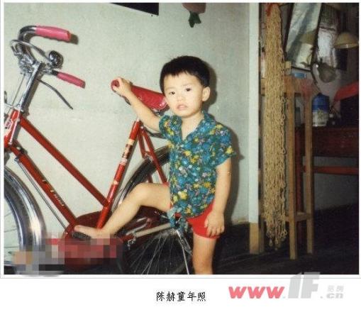 陈赫年轻时的照片图片